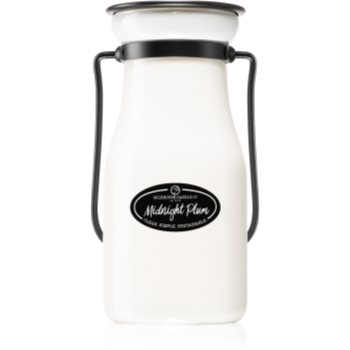 Milkhouse Candle Co. Creamery Midnight Plum lumânare parfumată Milkbottle