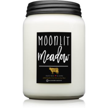 Milkhouse Candle Co. Farmhouse Moonlit Meadow lumânare parfumată Mason Jar