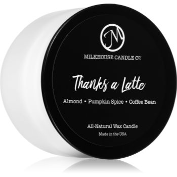 Milkhouse Candle Co. Creamery Thanks A Latte lumânare parfumată Sampler Tin