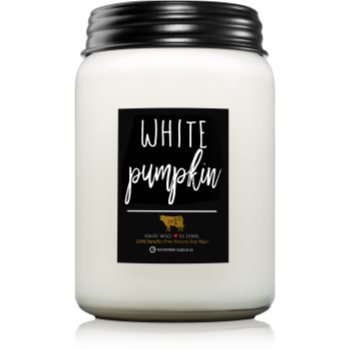 Milkhouse Candle Co. Farmhouse White Pumpkin lumânare parfumată