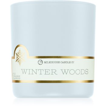 Milkhouse Candle Co. LE Winter Winter Woods lumânare parfumată