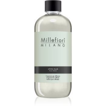 Millefiori Natural White Musk reumplere în aroma difuzoarelor 500 ml