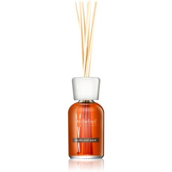 Millefiori Natural Vanilla and Wood aroma difuzor cu rezervã