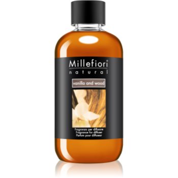 Millefiori Milano Vanilla & Wood reumplere în aroma difuzoarelor