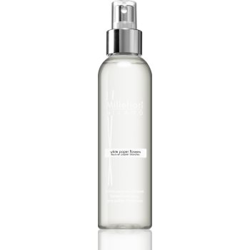 Millefiori white paper flowers spray pentru camera
