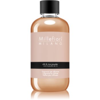 Millefiori Milano Silk & Rice Powder reumplere în aroma difuzoarelor