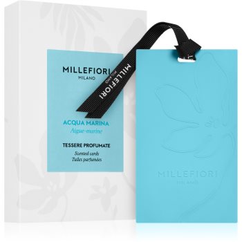 Millefiori Acqua Marina Laundry card parfumat