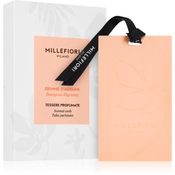 Millefiori Milano Laundry Gemme D´Agrumi card parfumat