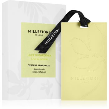 Millefiori Milano Laundry Luce Di Gardenia card parfumat