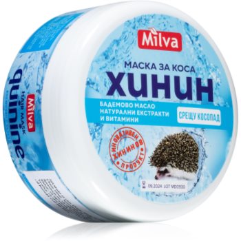 Milva quinine masca de întărire pentru părul slab, cu tendința de a cădea