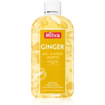 Milva Ginger sampon anti-matreata pentru scalp iritat cu tendinta de ingrasare