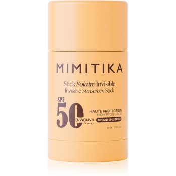 Mimitika Sun Invisible Sunscreen Stick SPF50 stick protector pentru zonele sensibile Protecție contra radiațiilor solare, Mimitika Sun Invisible Sunscreen Stick SPF50 stick protector pentru zonele sensibile - Sellmag.ro