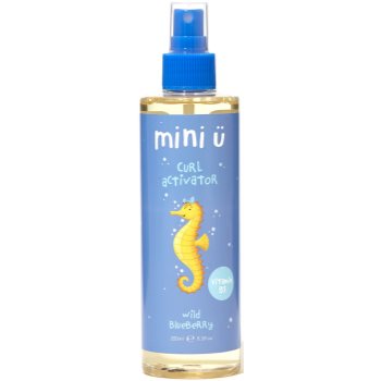 Mini-U Curl Activator Wild Blueberry spray activator pentru păr creț