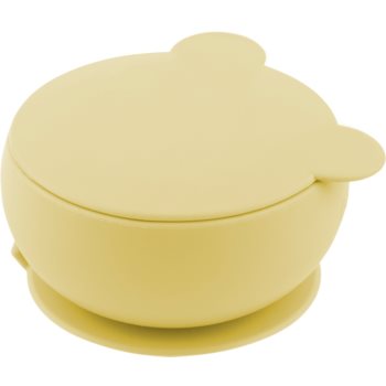 Minikoioi Bowl Yellow bol din silicon cu ventuză bol imagine noua