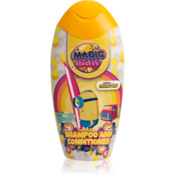 Minions Magic Bath Shampoo & Conditioner sampon si balsam pentru copii