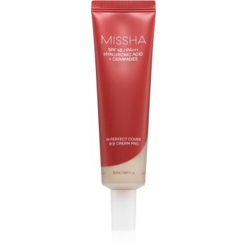 Missha M Perfect Cover BB Cream Pro crema hidratanta BB cu o protectie UV ridicata (MSAOKRT_HMKN40)