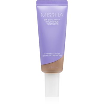 Missha M Perfect Cover Serum BB Cream Pro Crema BB ce ofera aspect perfect pielii SPF 50+ (MSAKJIK_HMKN27)