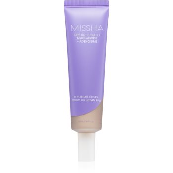 Missha M Perfect Cover Serum BB Cream Pro тональний ВВ крем SPF 50+ відтінок #21 50 мл