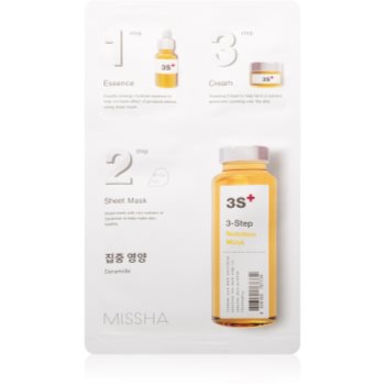 Missha 3-Step mască nutritivă în 3 etape