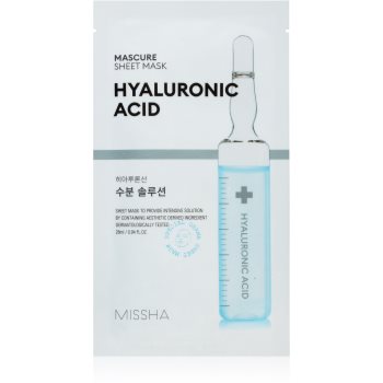 Missha Mascure Hyaluronic Acid mască textilă hidratantă