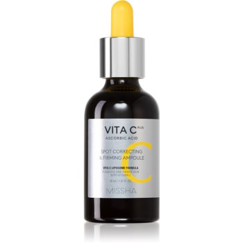 Missha Vita C Plus ser antioxidant pentru un ten mai ferm impotriva petelor