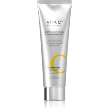 Missha Vita C Plus Spuma activa pentru curatare cu vitamina C Missha Cosmetice și accesorii