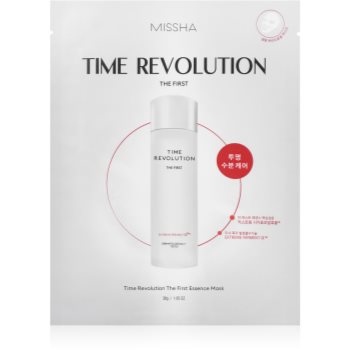 Missha Time Revolution The First Treatment Essence mască intensă cu hidrogel reface bariera protectoare a pielii