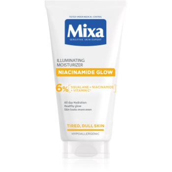 MIXA Niacinamide Glow crema iluminatoare cu efect de hidratare