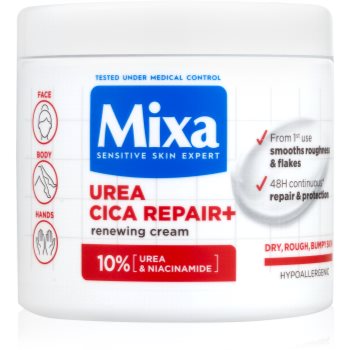 MIXA Urea Cica Repair+ cremă de corp regeneratoare pentru piele foarte uscata