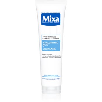 MIXA Anti-Dryness Comfort Cleanser gel de curatare facial impotriva uscarii pielii