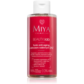 MIYA Cosmetics BEAUTY.lab Toner facial pentru reducerea semnelor de imbatranire