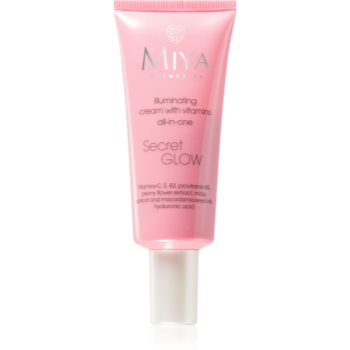 MIYA Cosmetics SecretGLOW crema iluminatoare cu vitamine