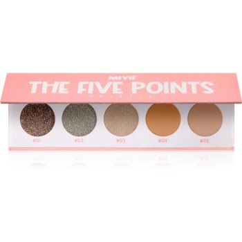 Miyo Eyeshadow The five points paletă cu farduri de ochi