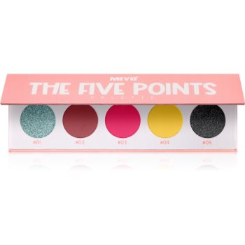 Miyo Eyeshadow The five points paletă cu farduri de ochi