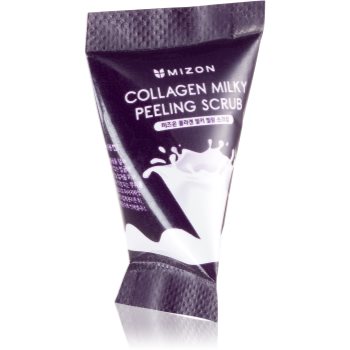 Mizon Collagen Milky exfoliant facial cu colagen Mizon