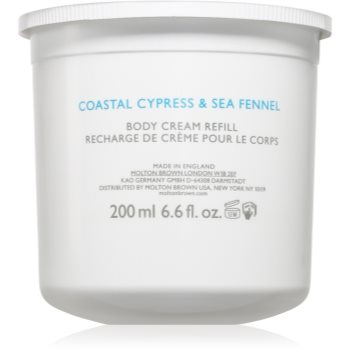 Molton Brown Coastal Cypress & Sea Fennel crema de corp rezervă
