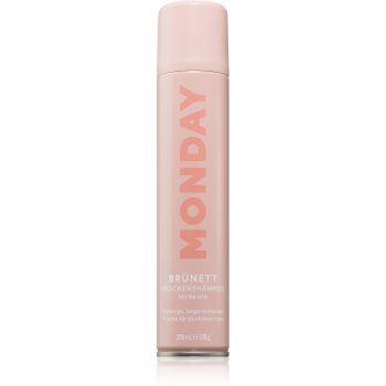 MONDAY Brunette Dry Shampoo sampon uscat pentru parul inchis la culoare cu keratina