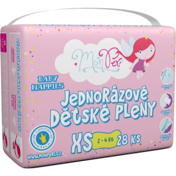 MonPeri Klasik Size XS scutece de unică folosință