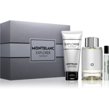 Montblanc Explorer Platinum set cadou pentru bărbați