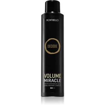 Montibello Decode Volume Miracle Spray spray volumizant pentru uscarea prin suflare și coafatul final al părului Montibello Cosmetice și accesorii