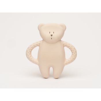 Moonie Natural Teether Rose jucărie pentru dentiție