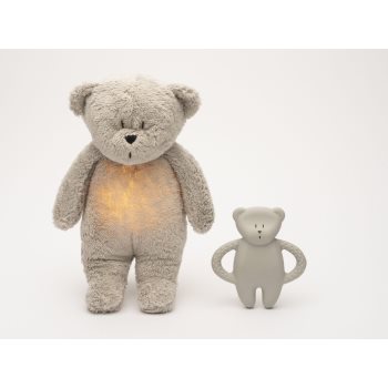 Moonie Natural Teether Grey jucărie pentru dentiție - imagine 2