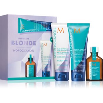 Moroccanoil color care set (pentru parul blond cu suvite)