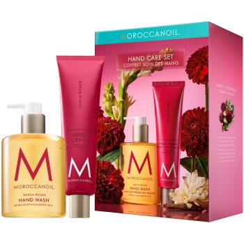 Moroccanoil Body Dahlia Rouge set cadou de maini