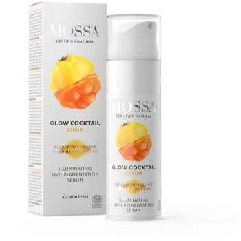 Mossa Glow Coctail ser iluminator pentru corectia petelor de pigment