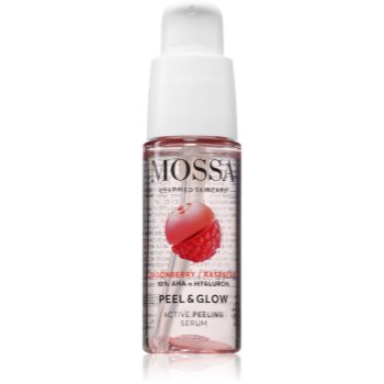 Mossa Peel & Glow crema delicata pentru exfoliere