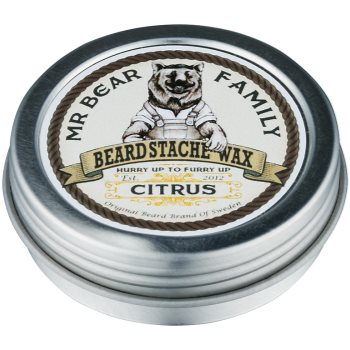 Mr Bear Family Citrus ceară pentru barbă