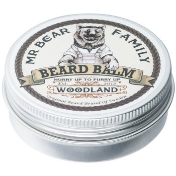 Mr Bear Family Woodland balsam pentru barba accesorii imagine noua