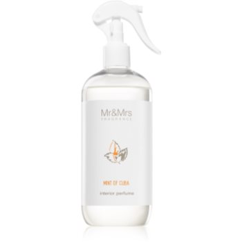 Mr & mrs fragrance blanc mint of cuba spray pentru camera