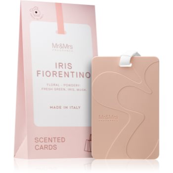Mr & Mrs Fragrance Iris Fiorentino card parfumat - 1 | YEO